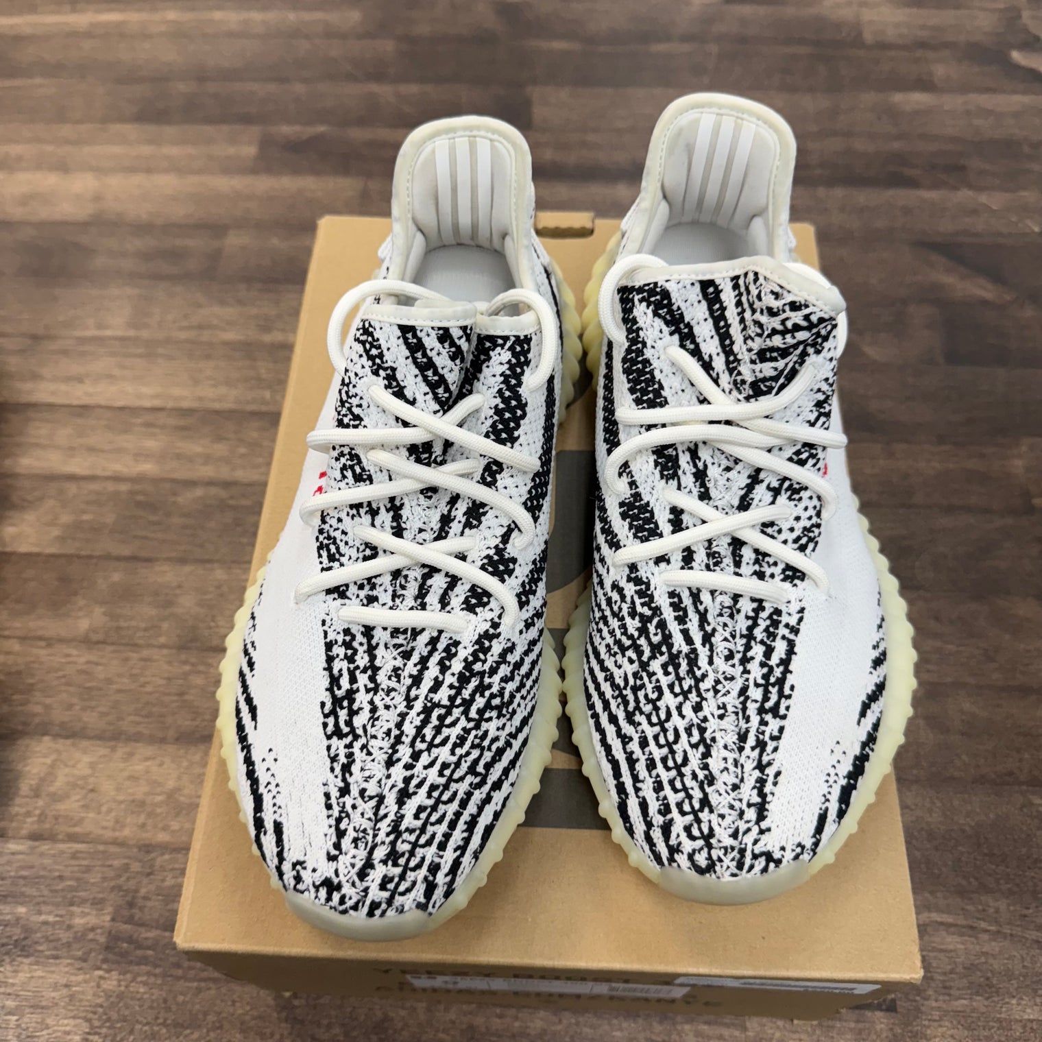 Zebra Yeezy 350 (USED)