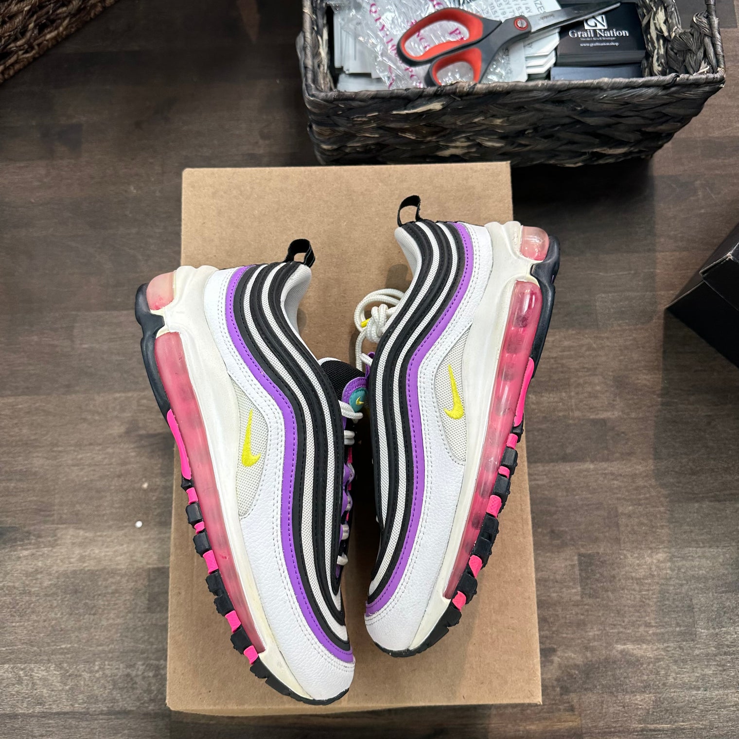 Nike Air Max 97 Bright Violet (US 7W) (USED, No Box)