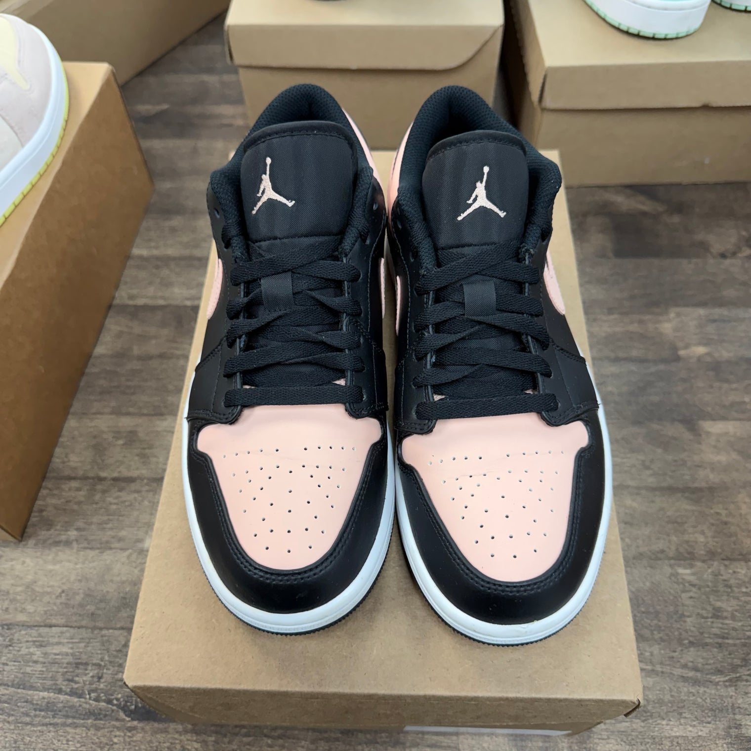 Crimson Tint Jordan 1 Low (USED, No Box)