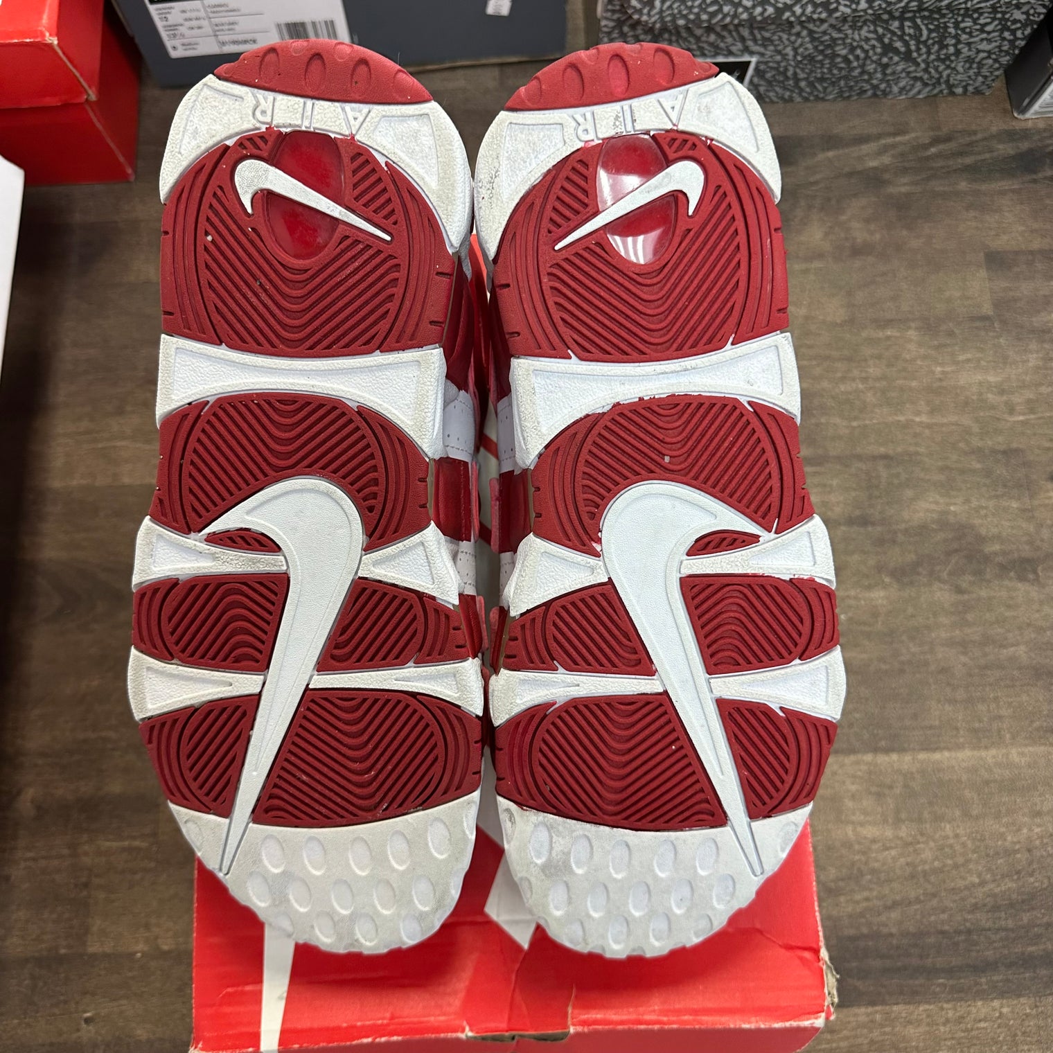 Varsity Red Nike Uptempo (Used)