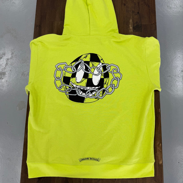 Matty Boy X Chrome Hearts Link Hoodie Lime (USED)
