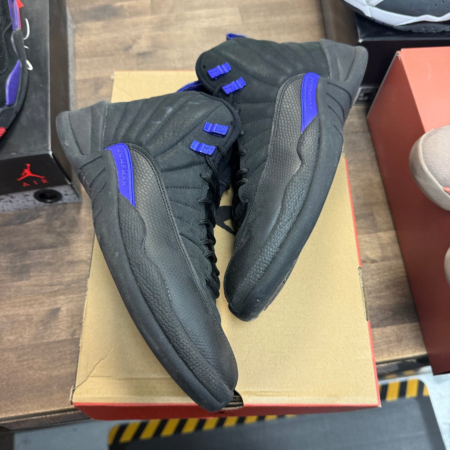 Black Dark Concord Jordan 12 Retro (USED, no insoles)