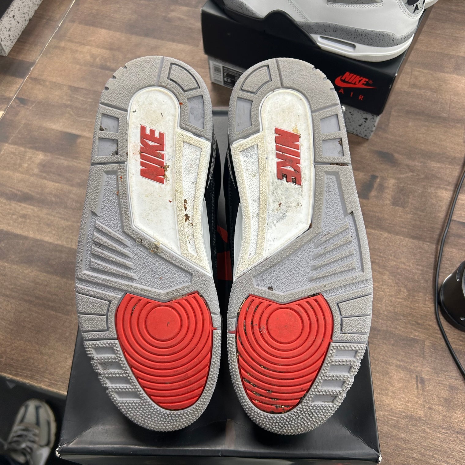 Black Cement Jordan 3 (2024) (USED)