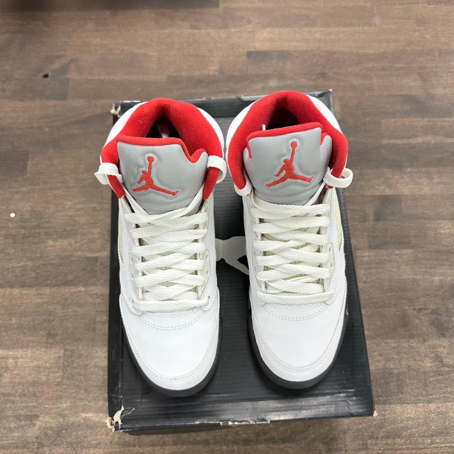 Jordan 5 Retro Fire Red 2013 (US 4.5Y) (USED)