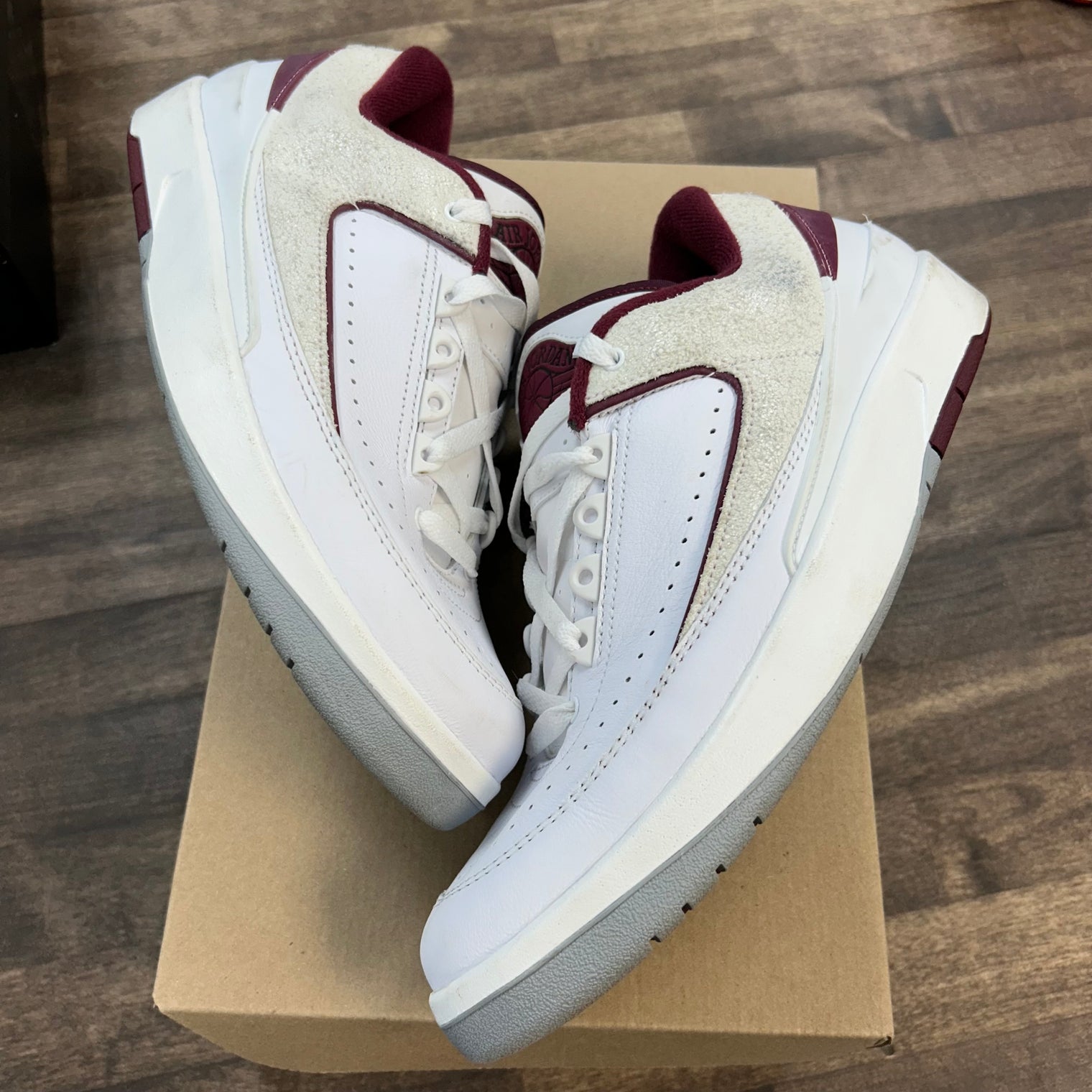 Cherrywood Jordan 2 Retro (Used, No Box)