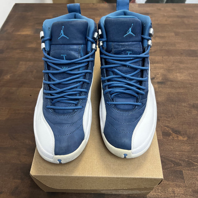 Indigo Jordan 12 Retro (USED,NO BOX)