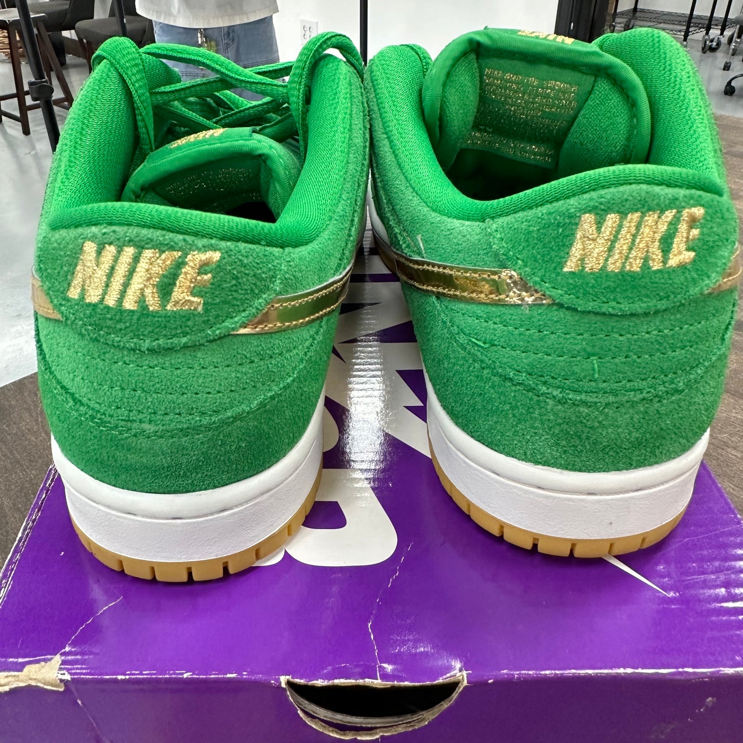 St. Patrick's Day SB Dunk Low (2022) (USED)