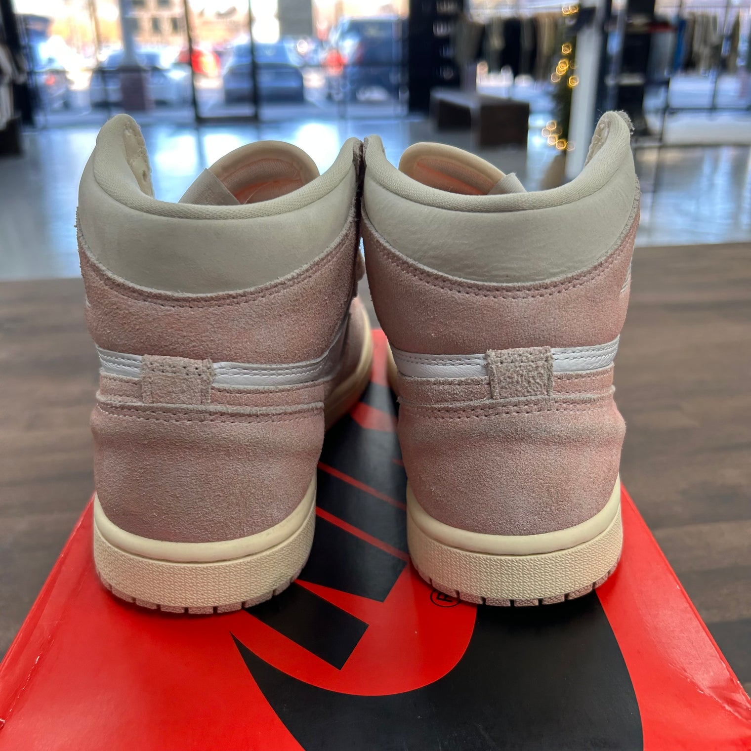 Washed Pink Jordan 1 High (USED)