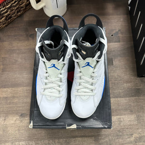 Jordan 6 Retro Sport Blue (2014) (US 8.5) (USED) Size 8.5 (Pre-Owned) - Image 2