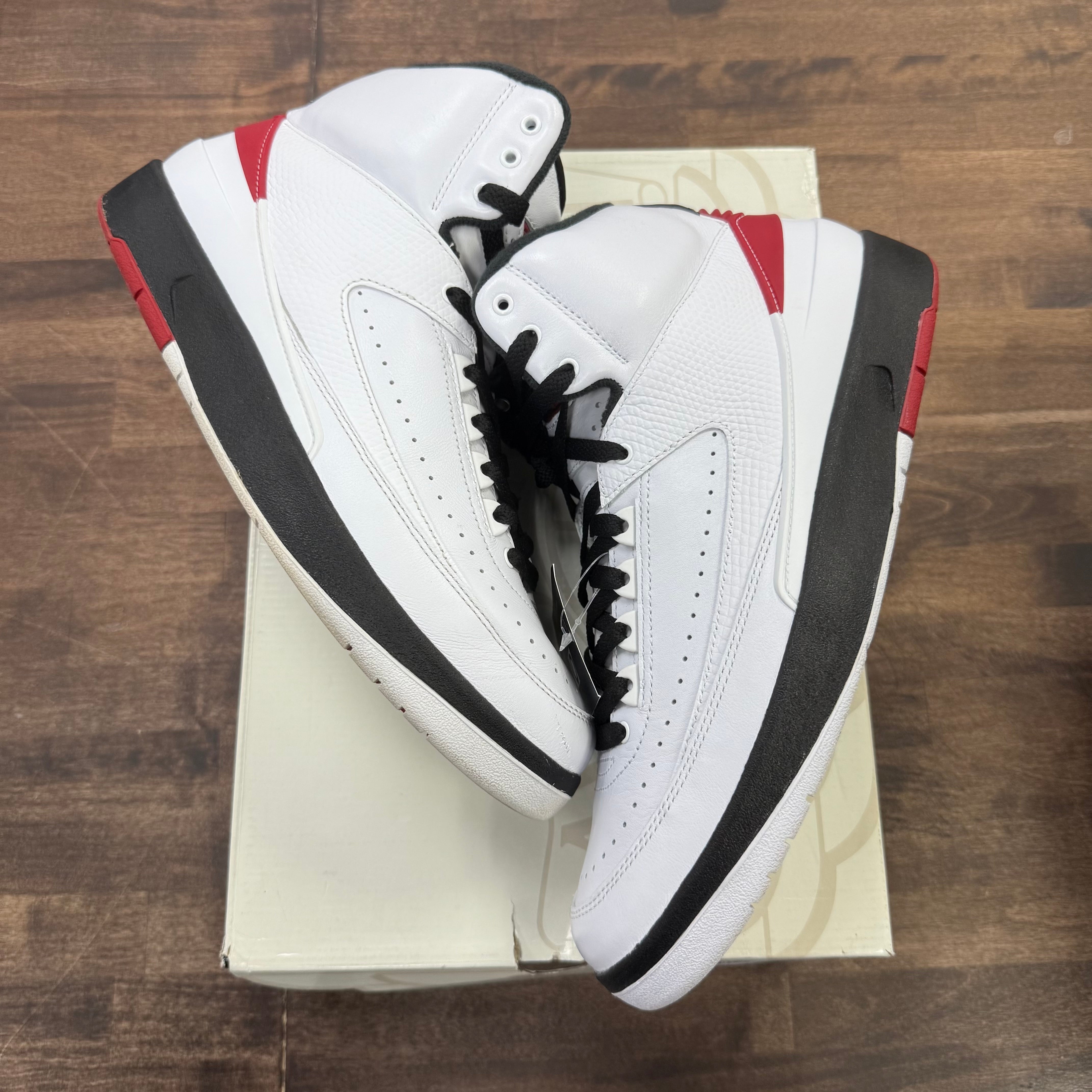 Jordan 2 Retro OG Chicago (2022) (USED) Size 10.5 (Pre-Owned) - Image 1