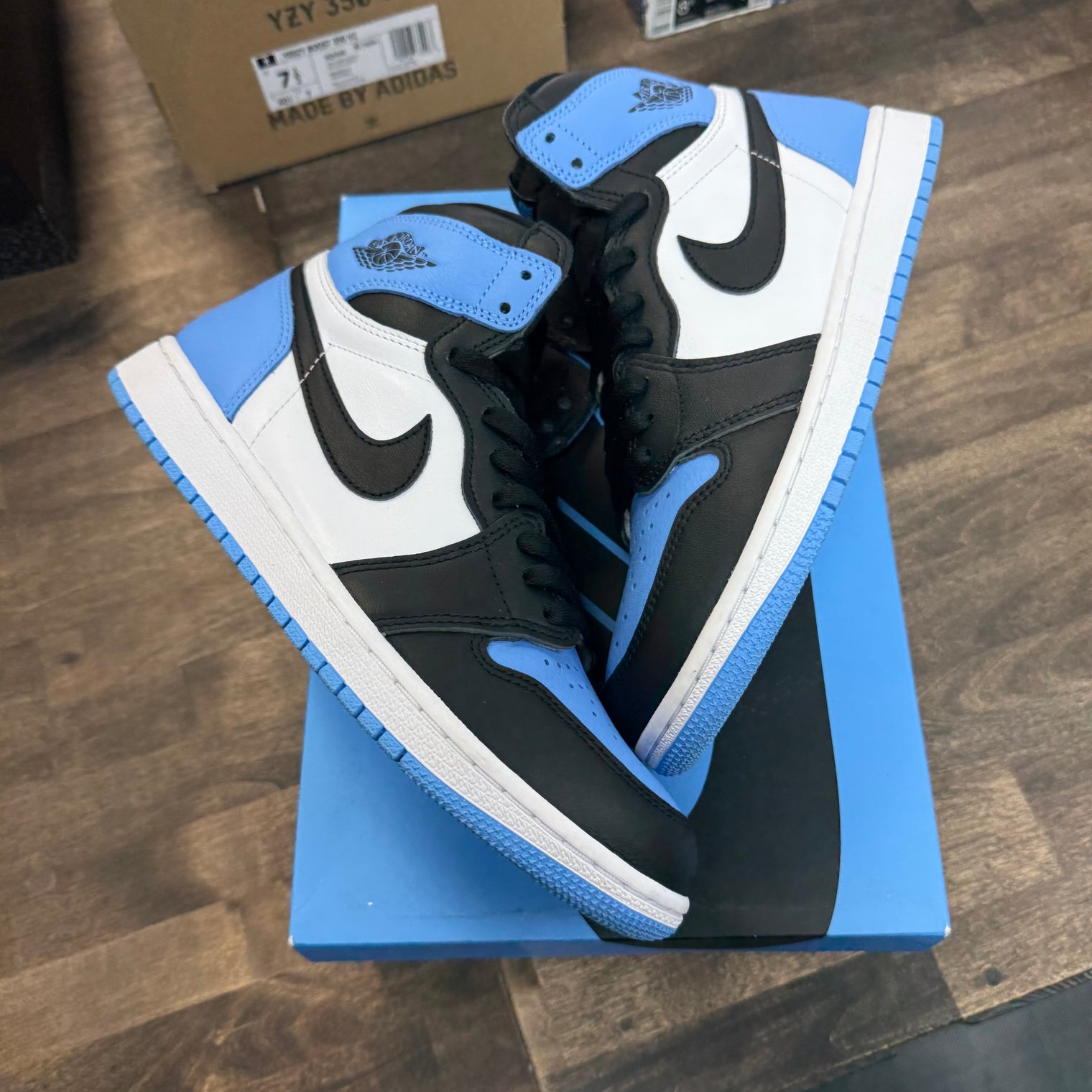 UNC Toe Jordan 1 High (USED)