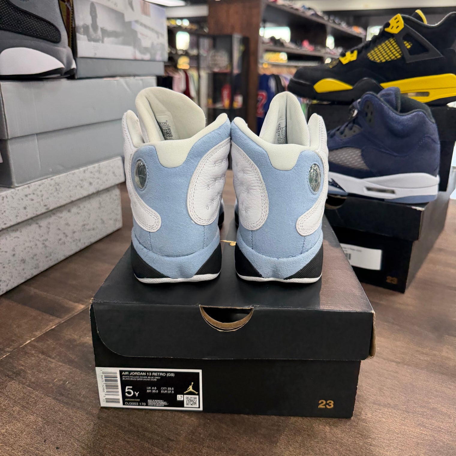 Blue Grey Jordan 13 (GS) (USED)