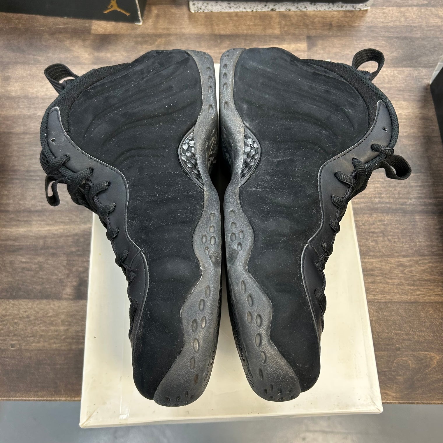 Black Suede Air Foamposite One (USED)