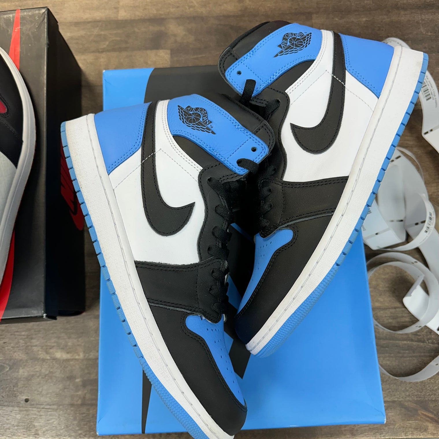 UNC Toe Jordan 1 High (USED)