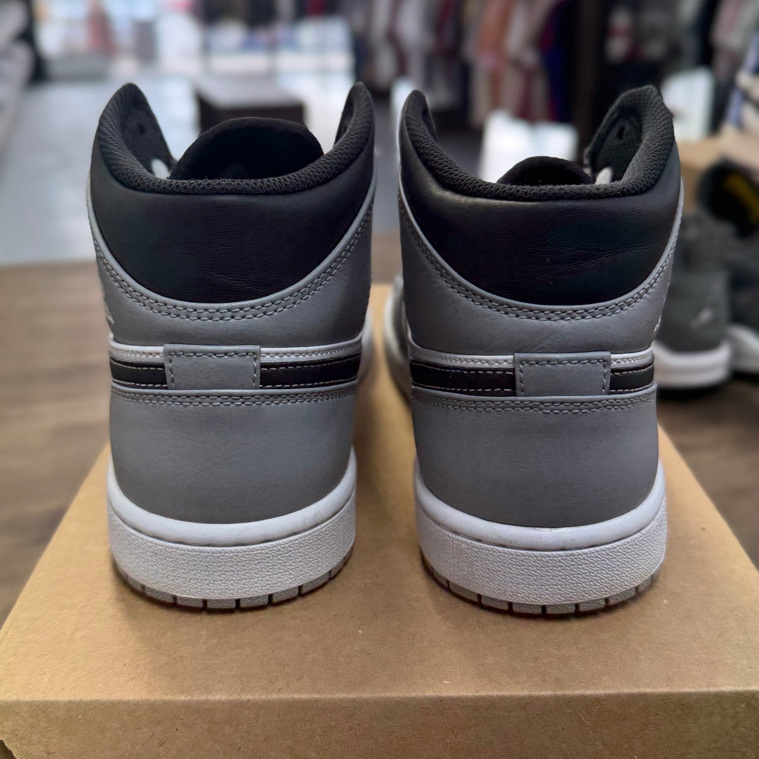 Air Jordan 1 Mid Smoke Grey (Used, No Box)