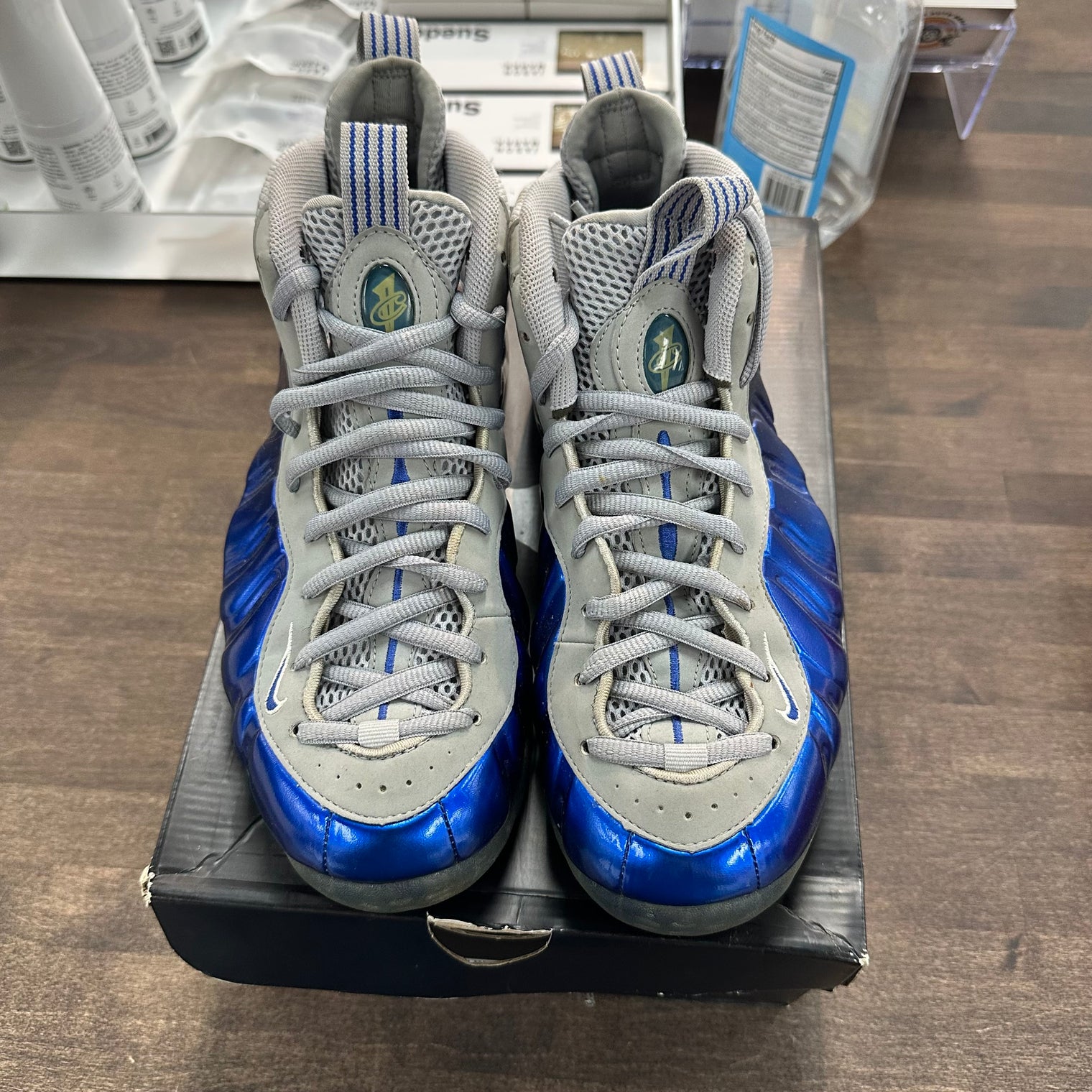 Sport Royal Air Foamposite One (Used, Replacement Box)