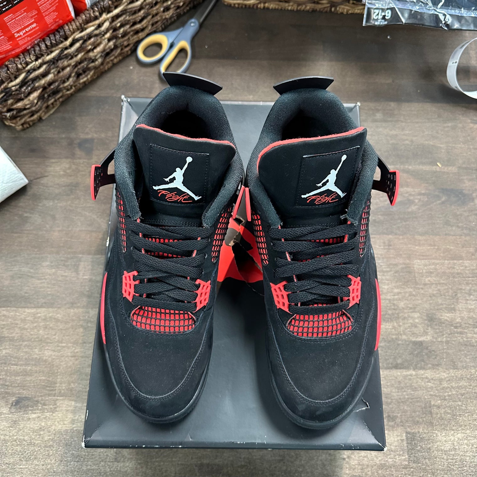 Jordan 4 Retro Red Thunder (US 11.5) (USED)