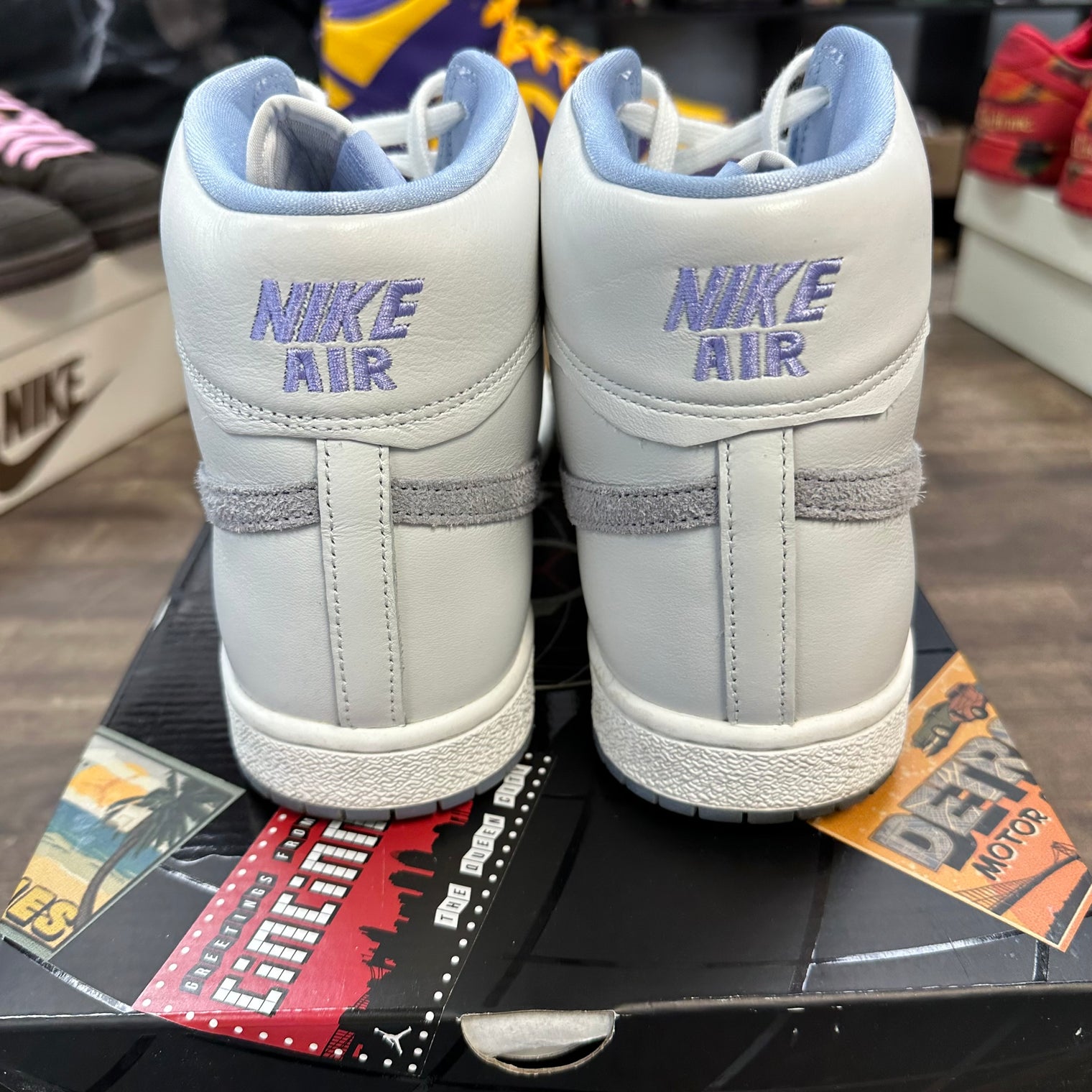(W) Forget Me Not Nike Air Ship (USED)
