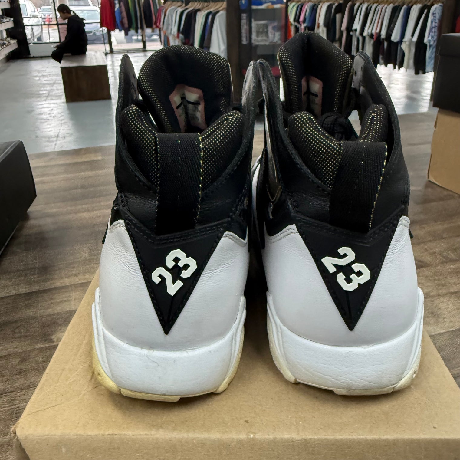 Championship Pack Champagne Jordan 7 Retro (USED, No Box)