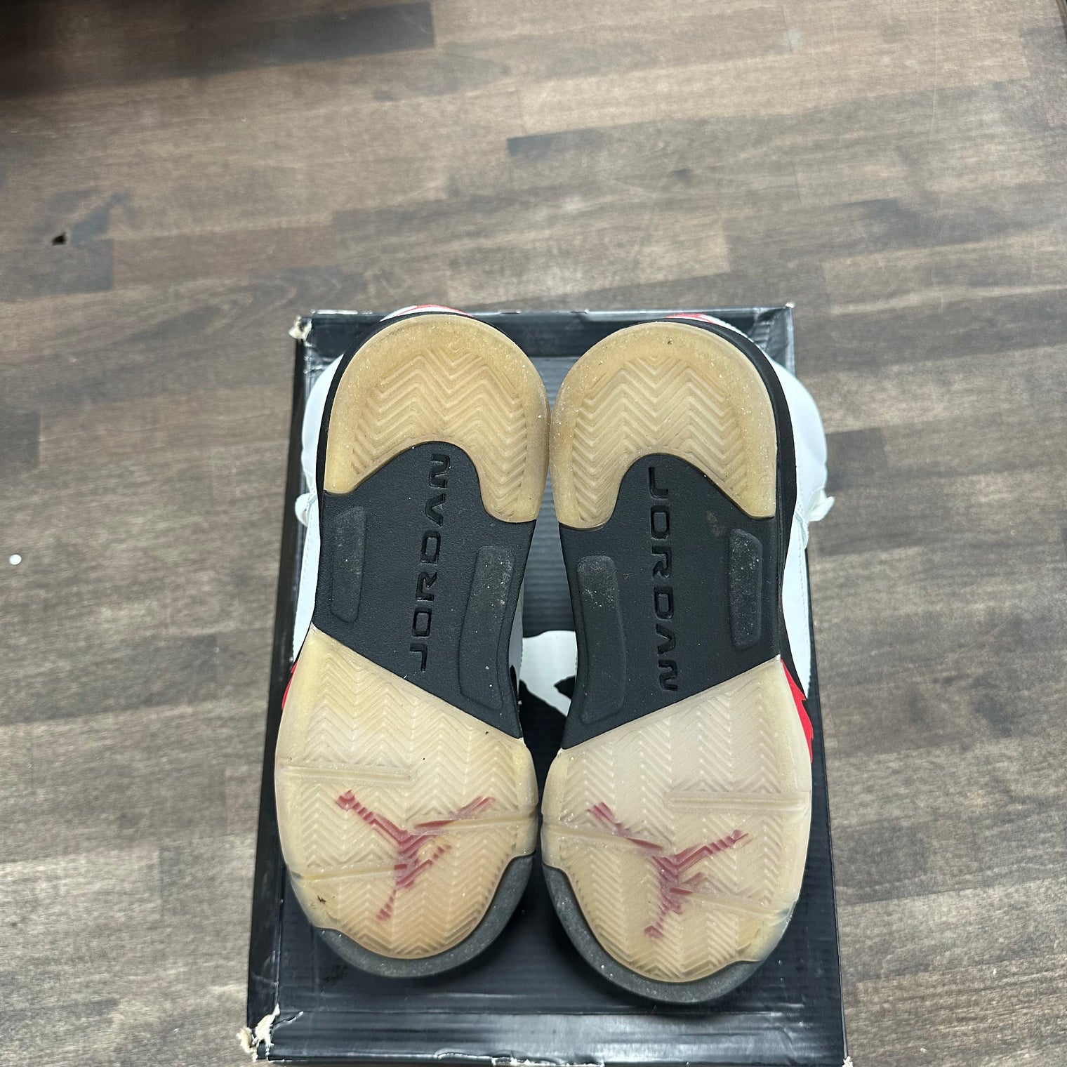 Jordan 5 Retro Fire Red 2013 (US 4.5Y) (USED)