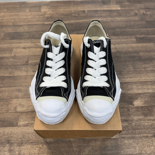 Maison Mihara Black White OG Sole Canvas Low (USED, No Box)