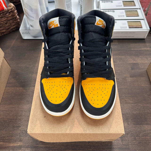 Yellow Toe Taxi Jordan 1 High (USED, No Box)