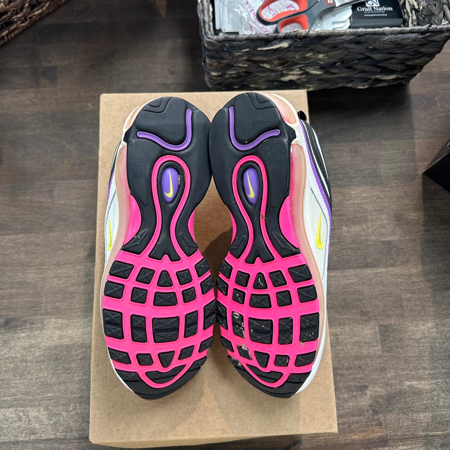 Nike Air Max 97 Bright Violet (US 7W) (USED, No Box)