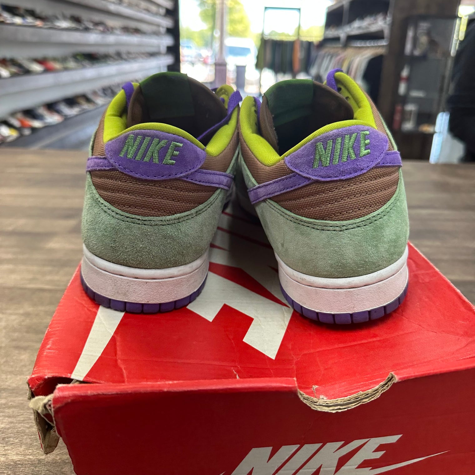 Veneer Dunk Low (USED)