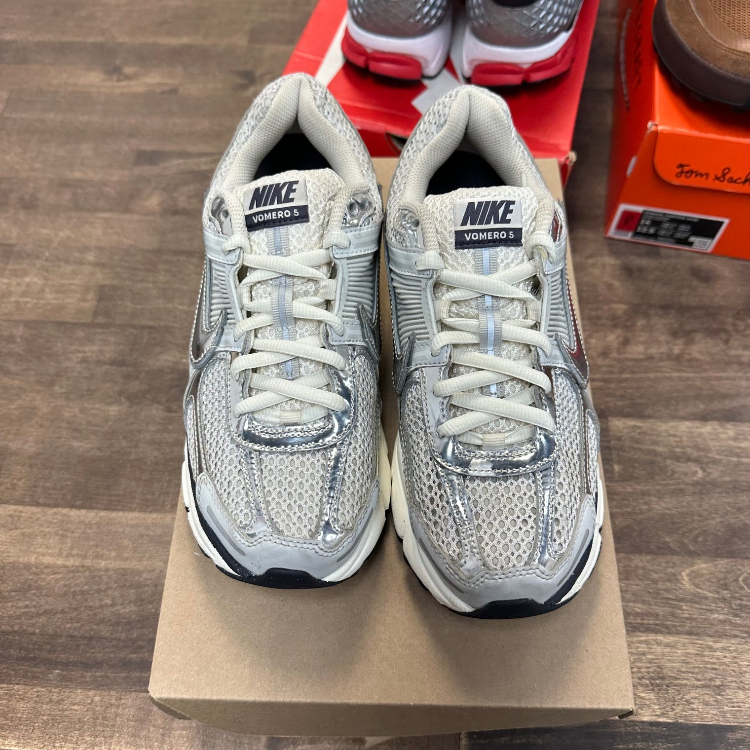 Nike Zoom Vomero 5 Photon Dust Metallic Silver (W) (USED, No Box)