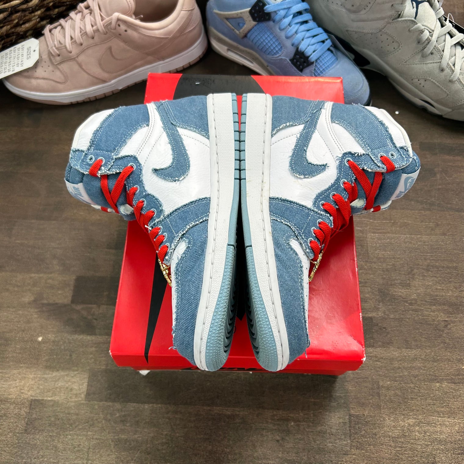 Denim Jordan 1 High OG (Women's) (USED)