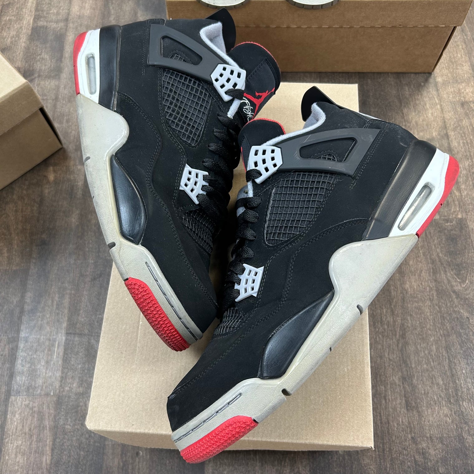 Bred Jordan 4 (2019) (USED, No Box)