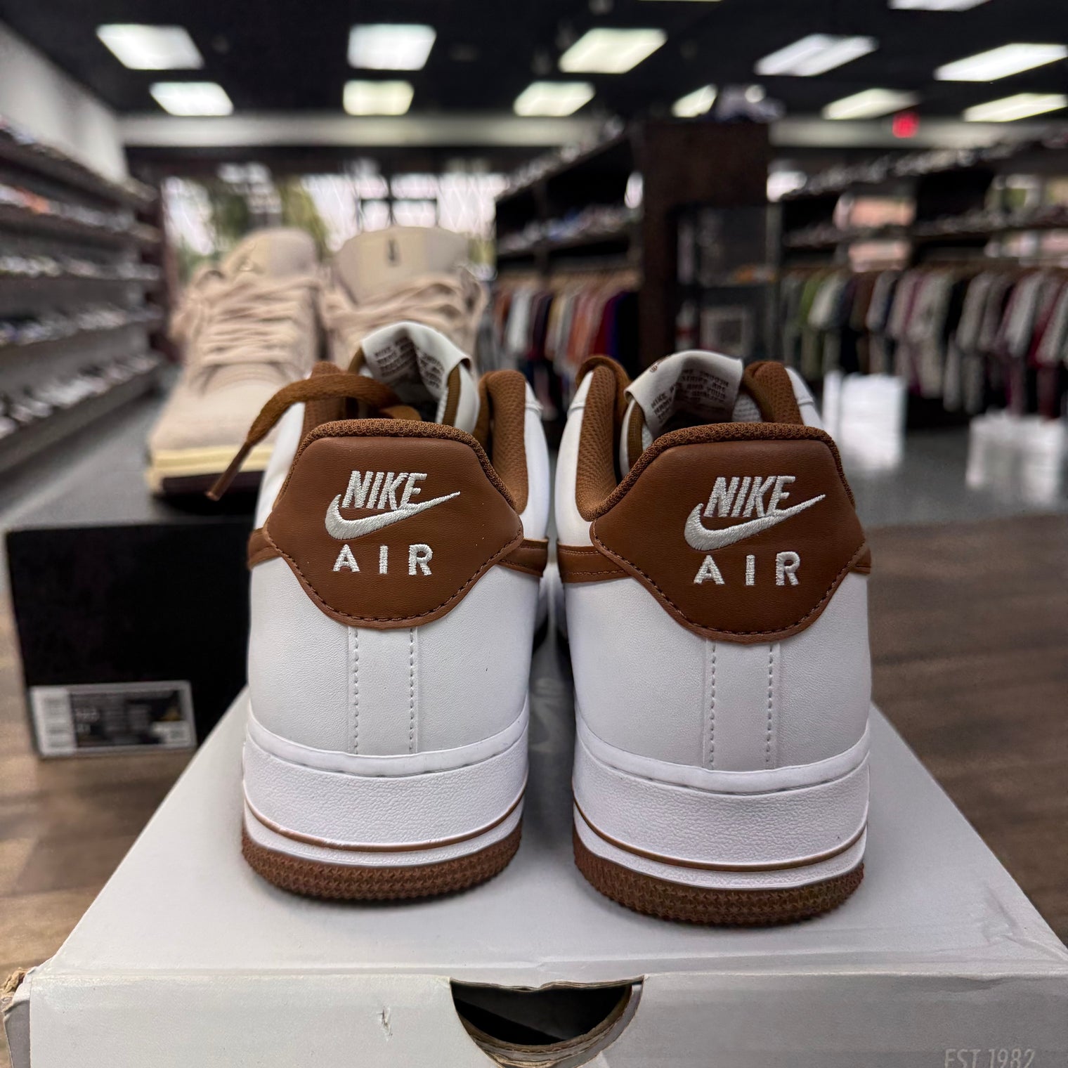 Pecan Air Force 1 Low (Used)