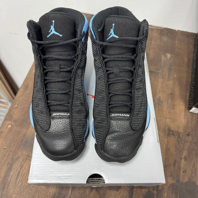 Black University Blue Jordan 13 (USED)