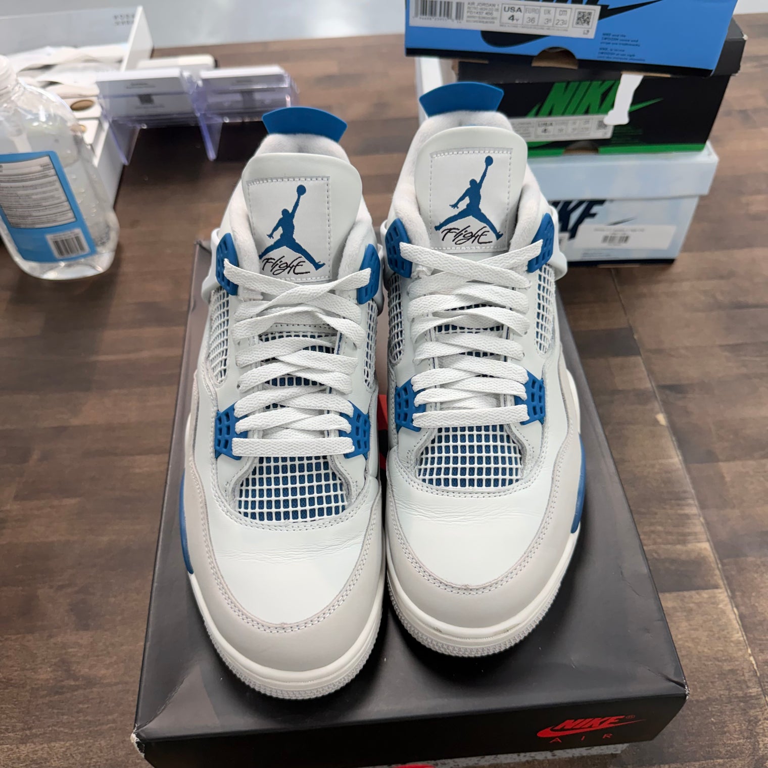 Military Blue Jordan 4 Retro (USED)