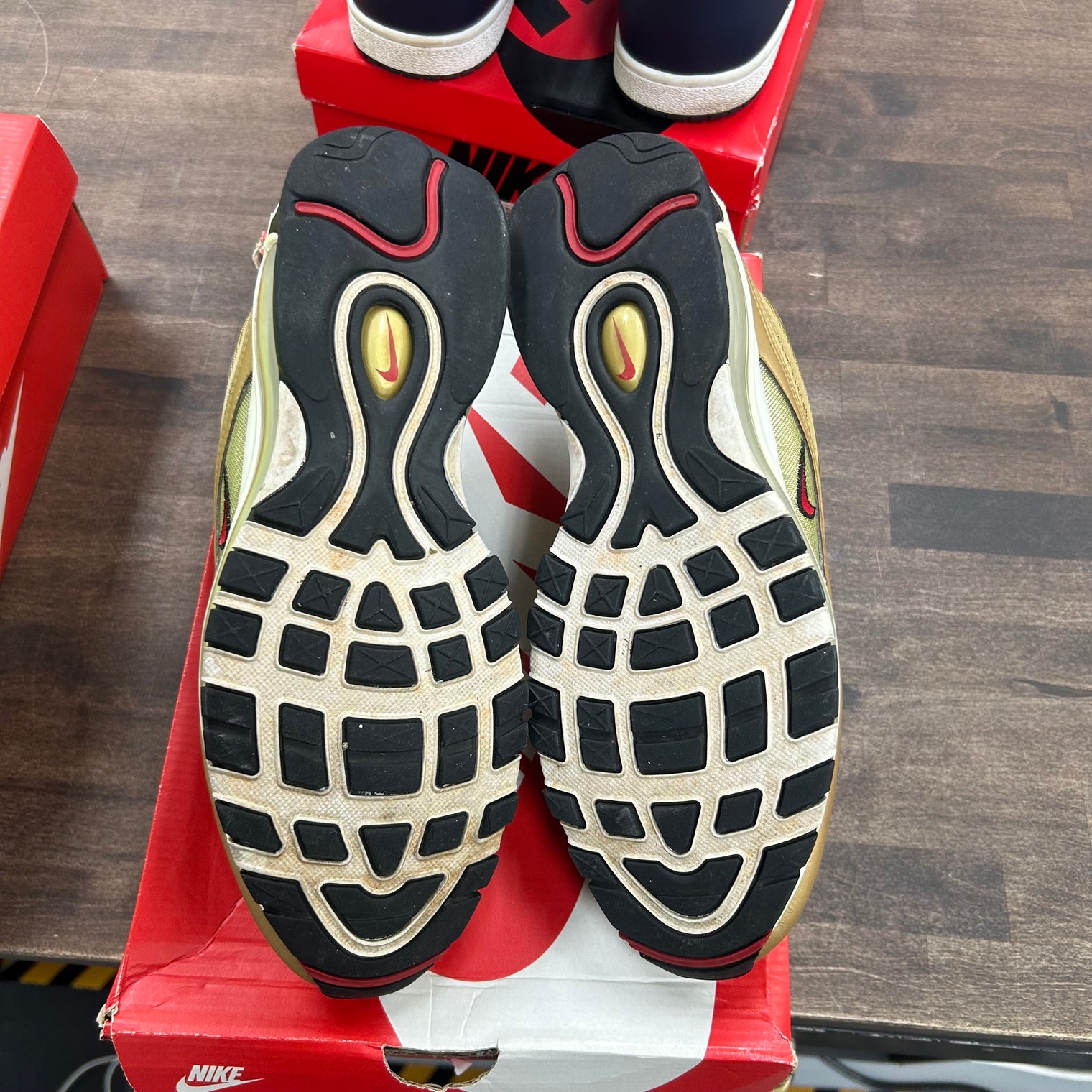 Nike Air Max 97 Metallic Gold (USED)