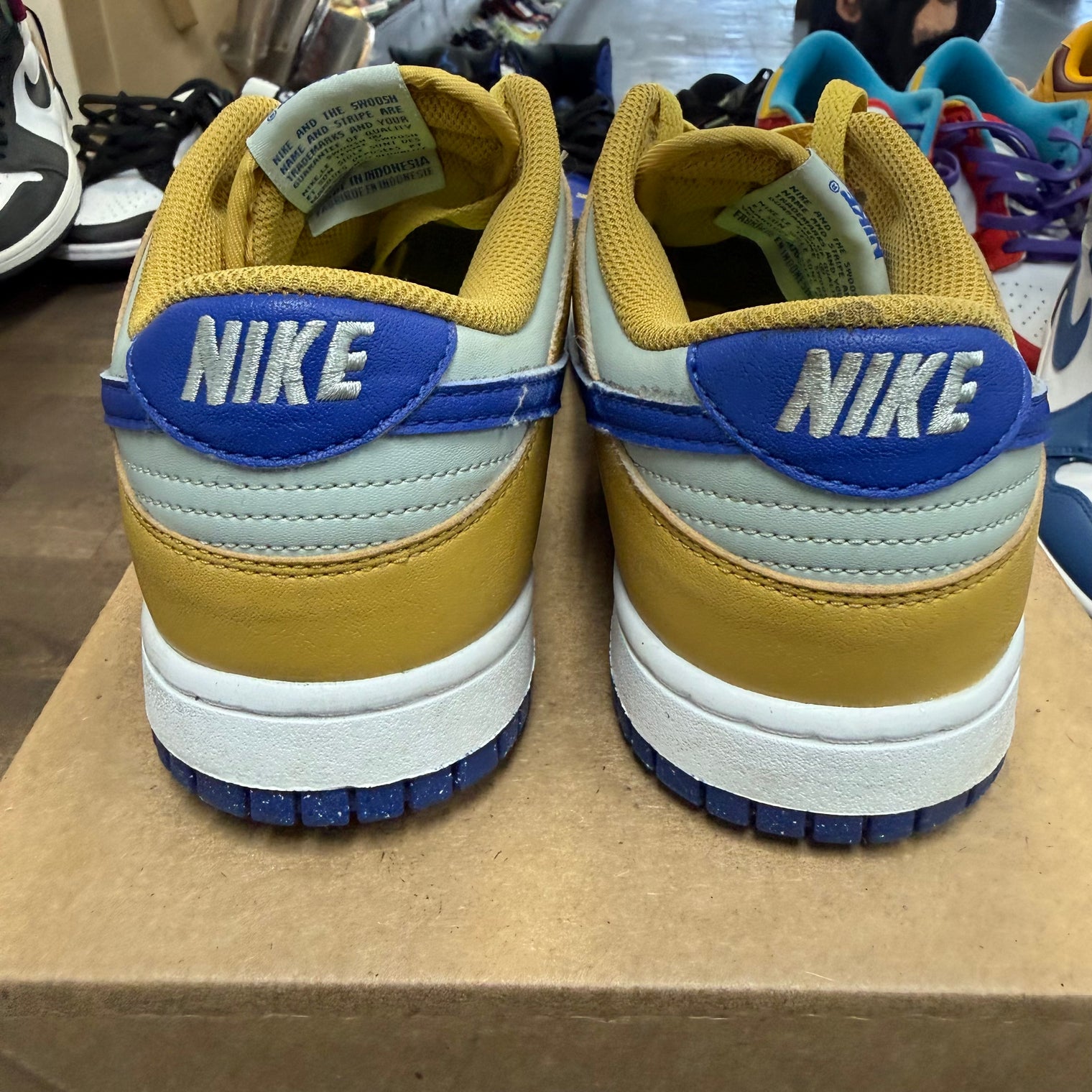 Wheat Gold Royal Nike Dunk Low Next Nature (W) (USED, No Box)