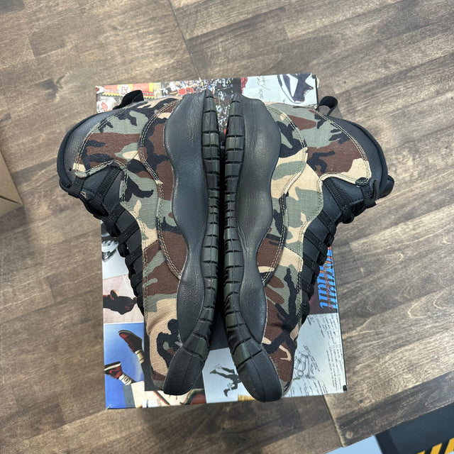 Woodland Camo Jordan 10 Retro