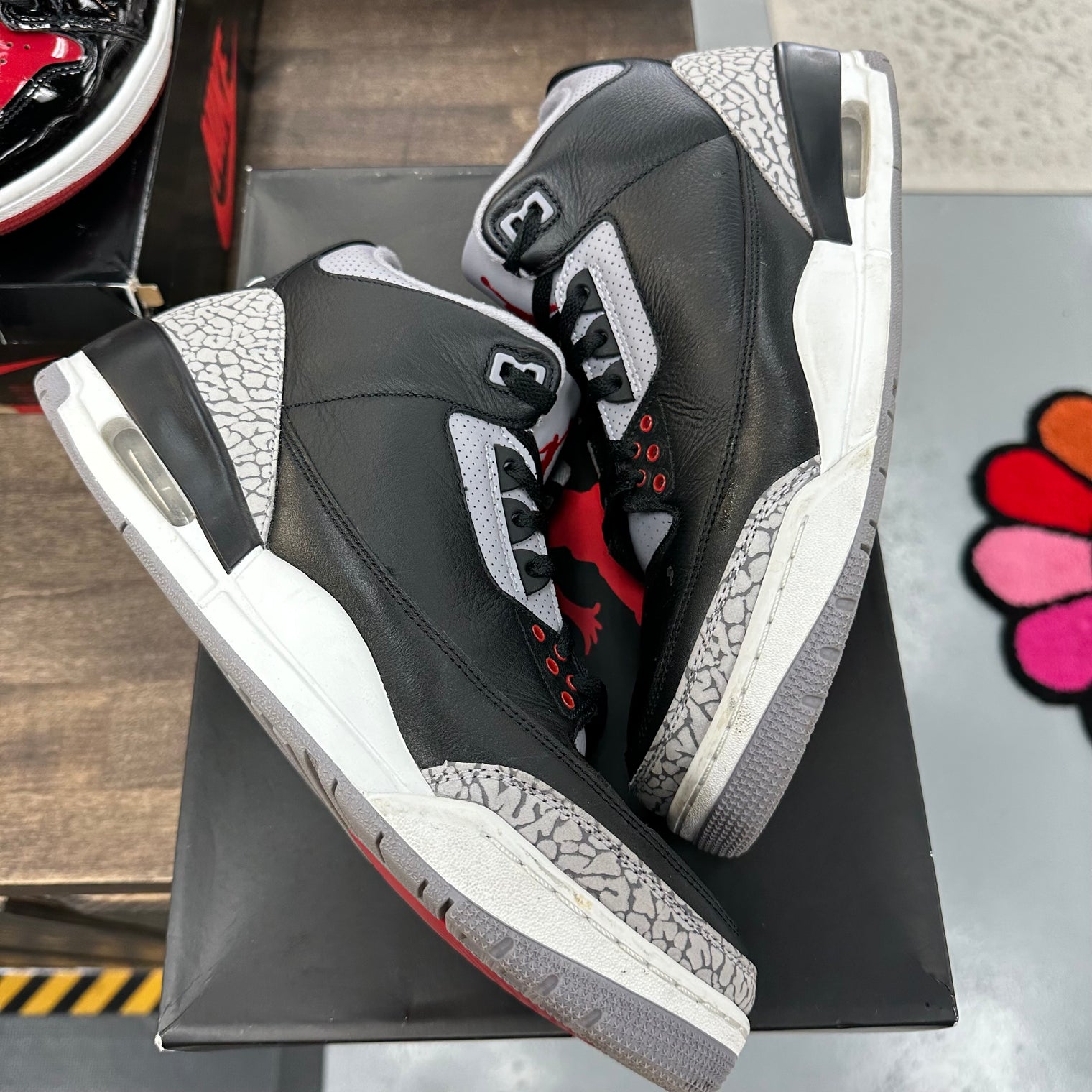Black Cement Jordan 3 Retro (USED)
