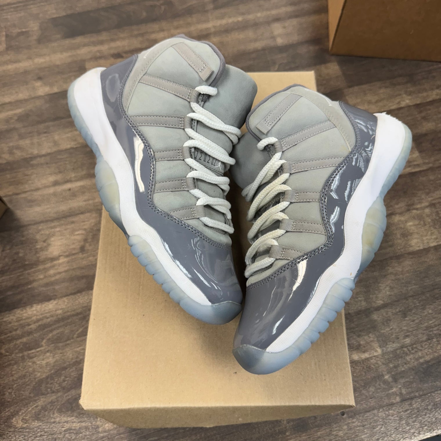 Air Jordan 11 Cool Grey (GS) (USED, No Box)
