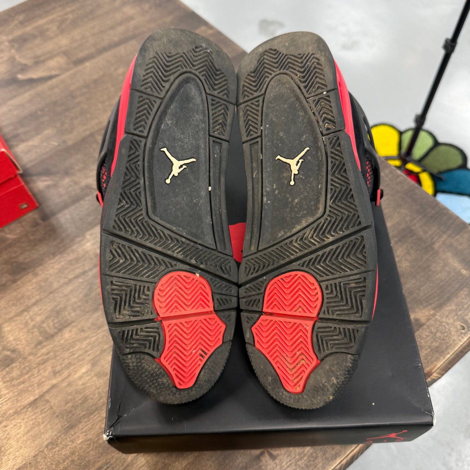 Red Thunder Jordan 4 Retro (USED)