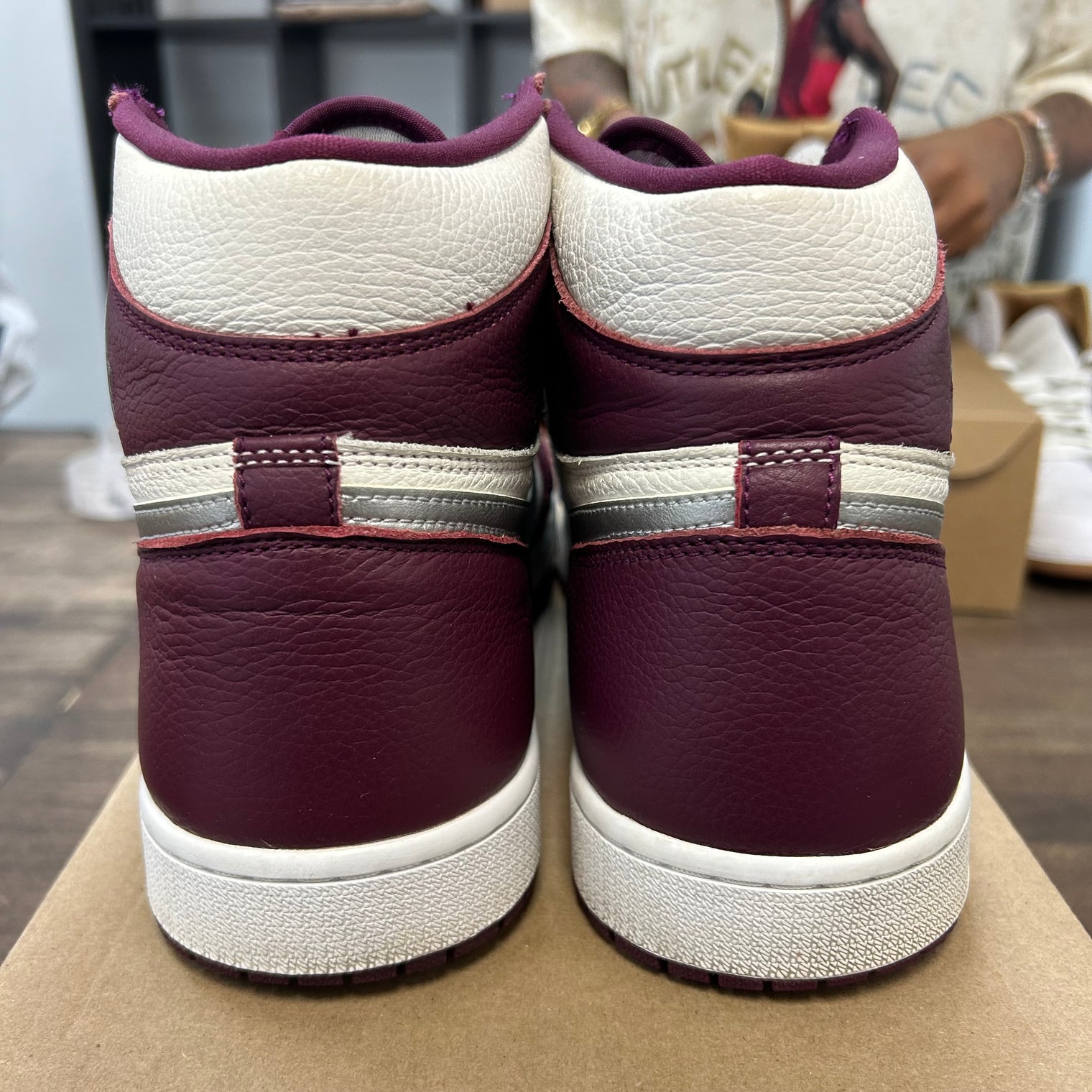Bordeaux Jordan 1 High Retro (Used, No Box)