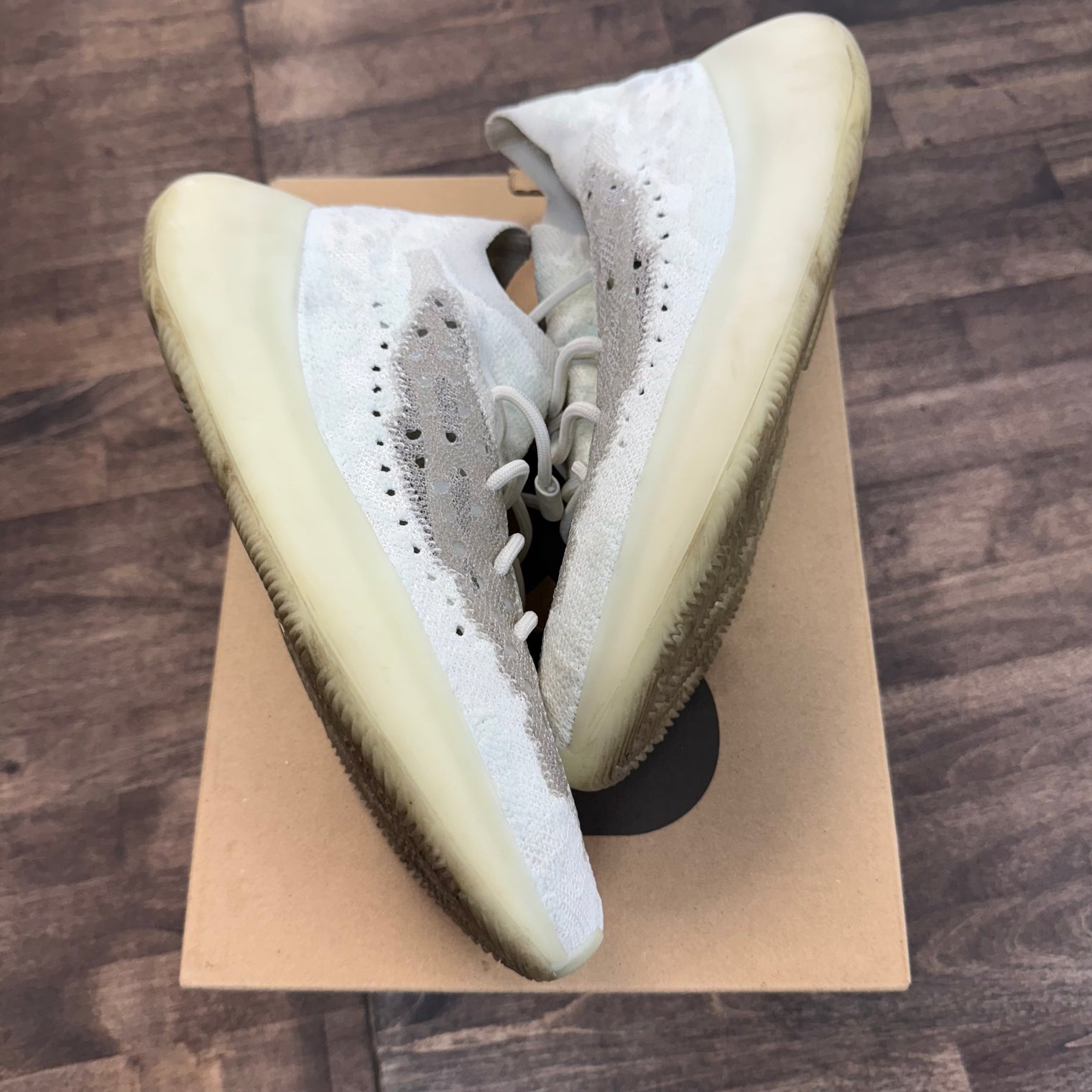 Calcite Glow Yeezy 380 (Used, No Insoles)