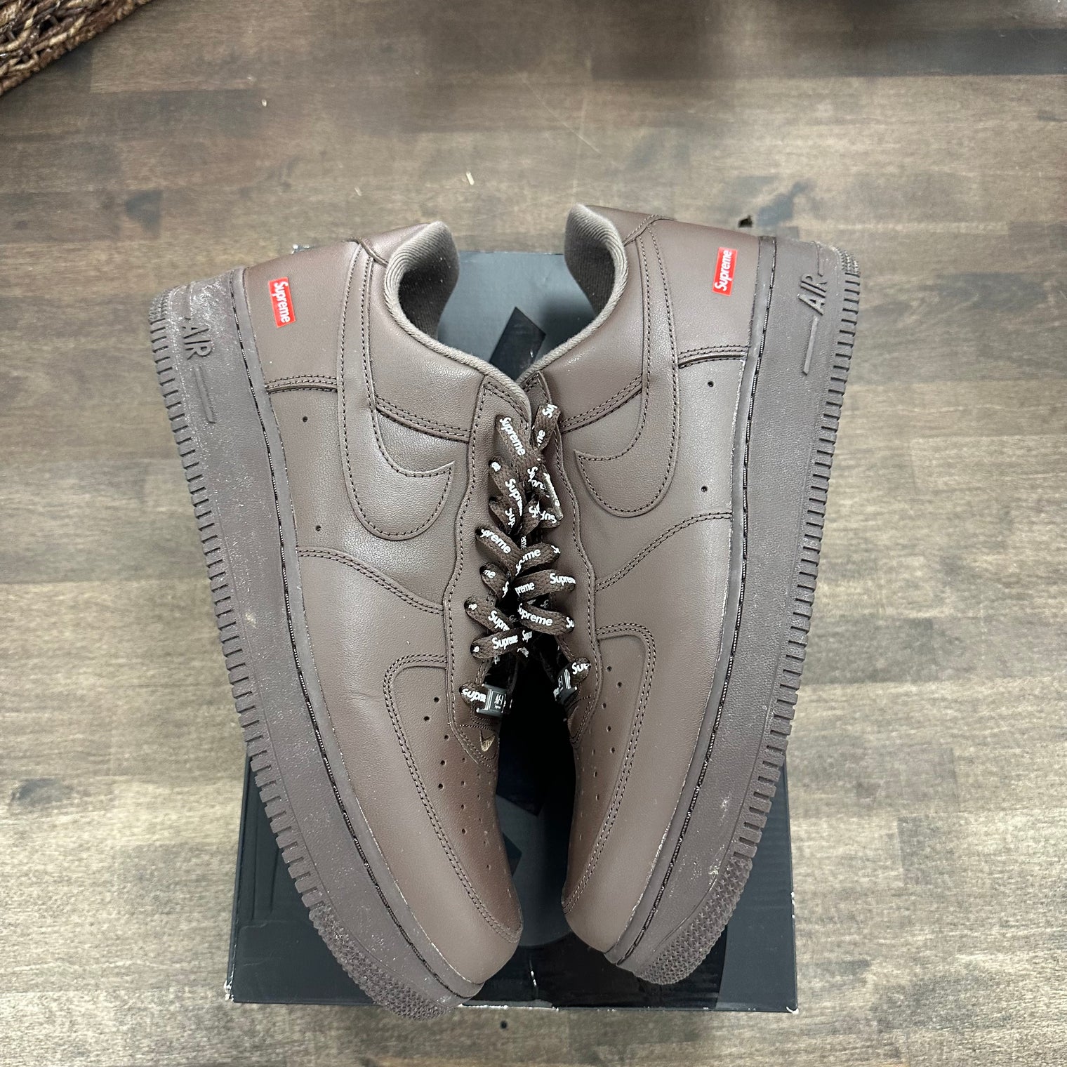 Nike Air Force 1 Low Supreme Baroque Brown (US 11) (USED)