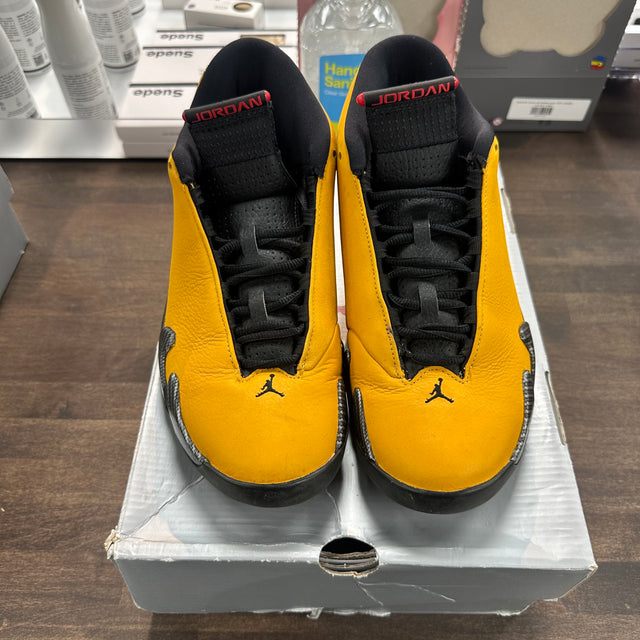 Ferrari University Gold Jordan 14 (USED)