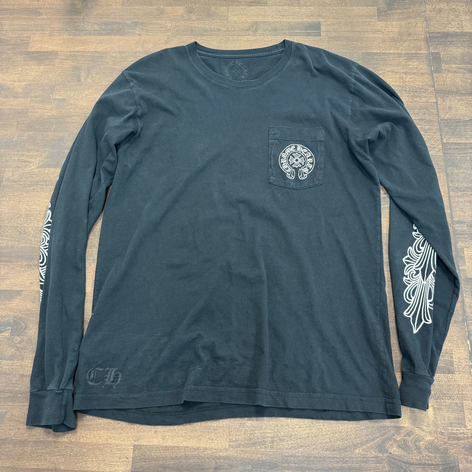 Chrome Hearts Horseshoe Long Sleeve T-Shirt (USED)