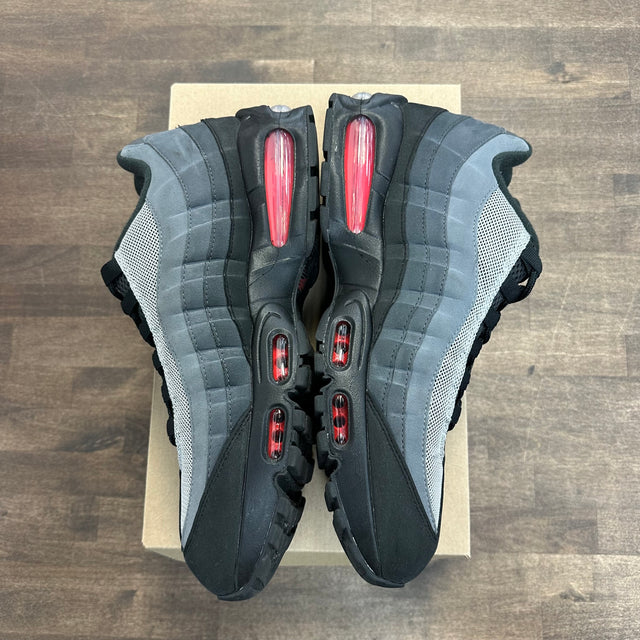 Nike Air Max 95 OG Big Bubble Bright Crimson (USED, No Box)