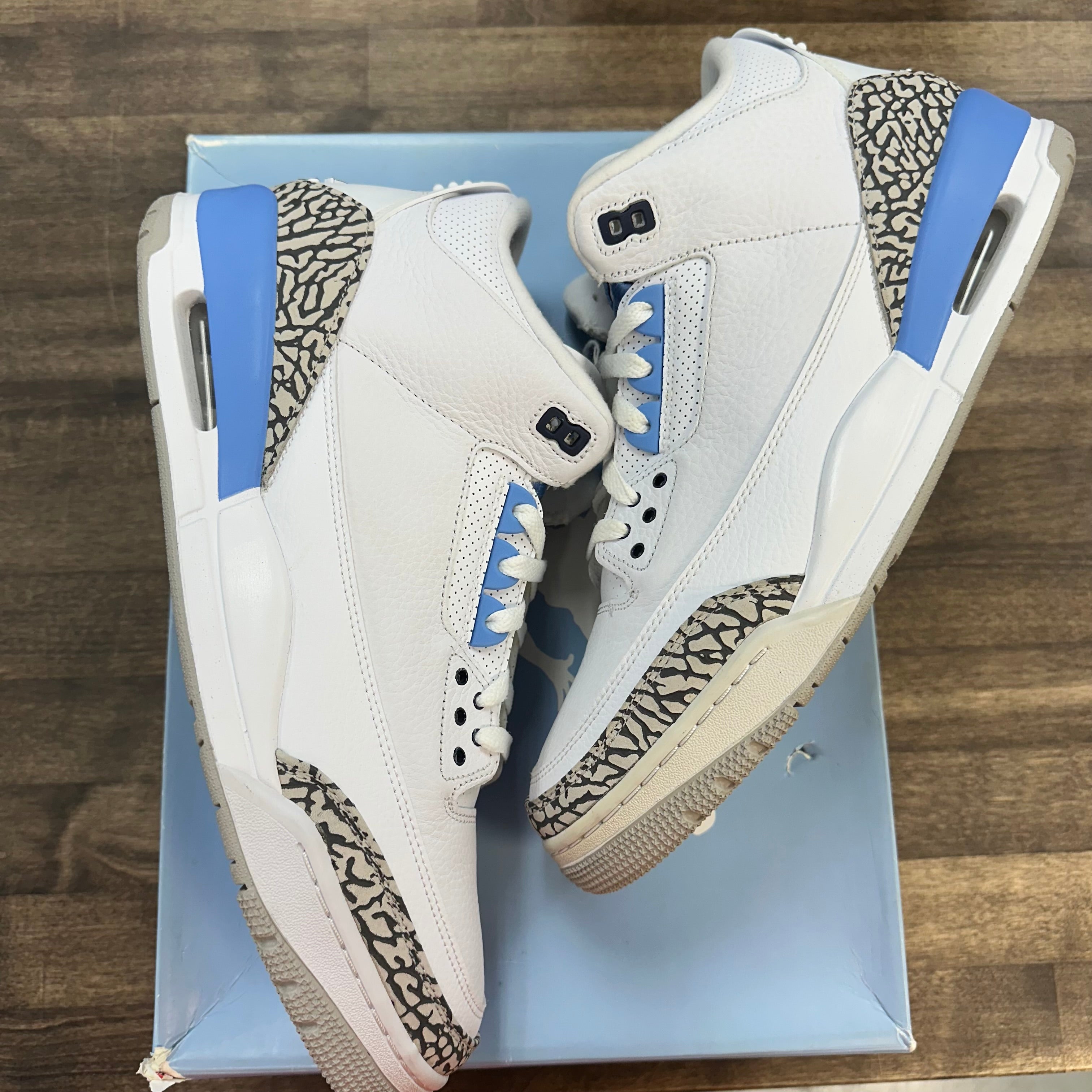 Jordan 3 Retro UNC (2020) (US 13) (USED) Size 13 (Pre-Owned) - Image 1