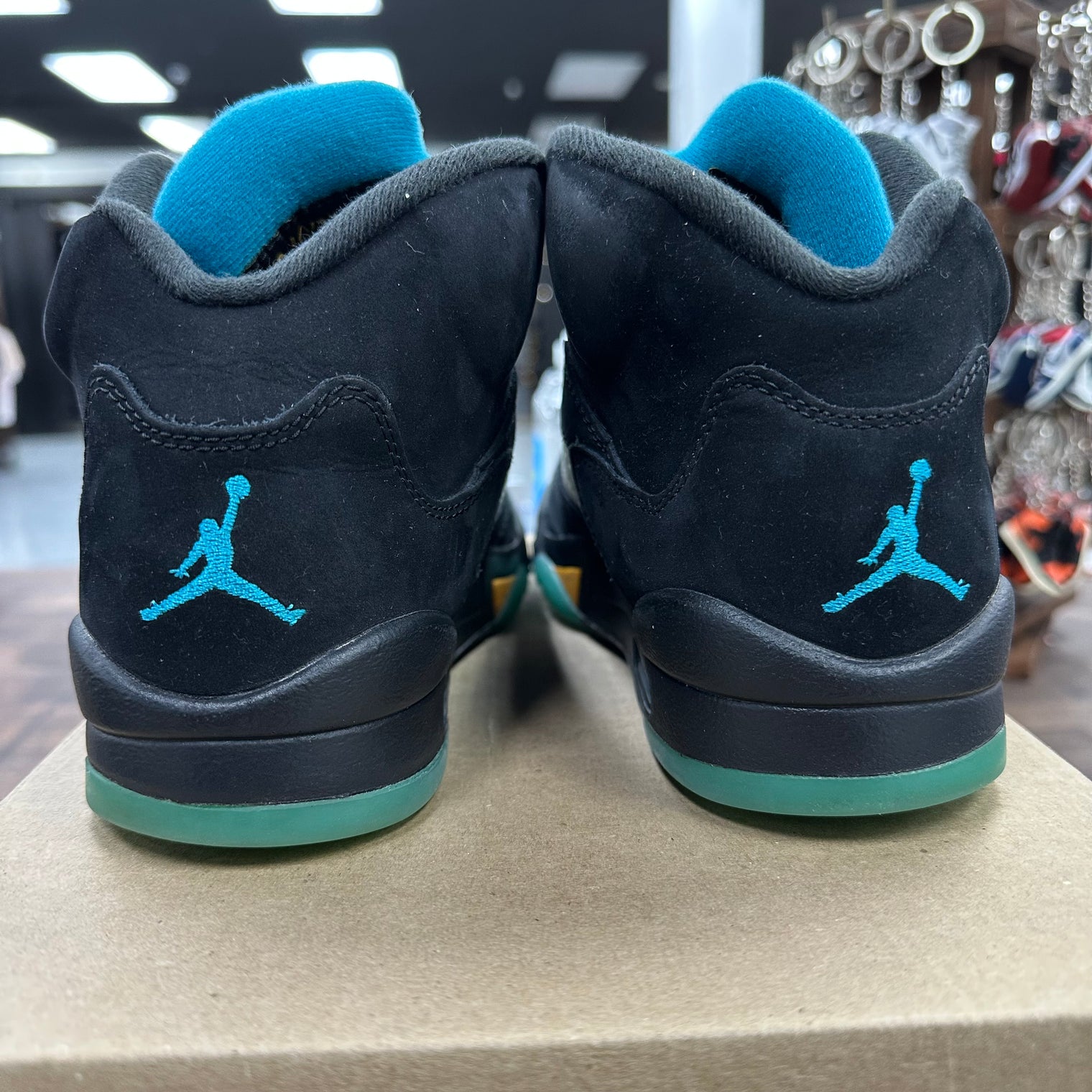 Aqua Jordan 5 Retro (GS) (USED, No Box)
