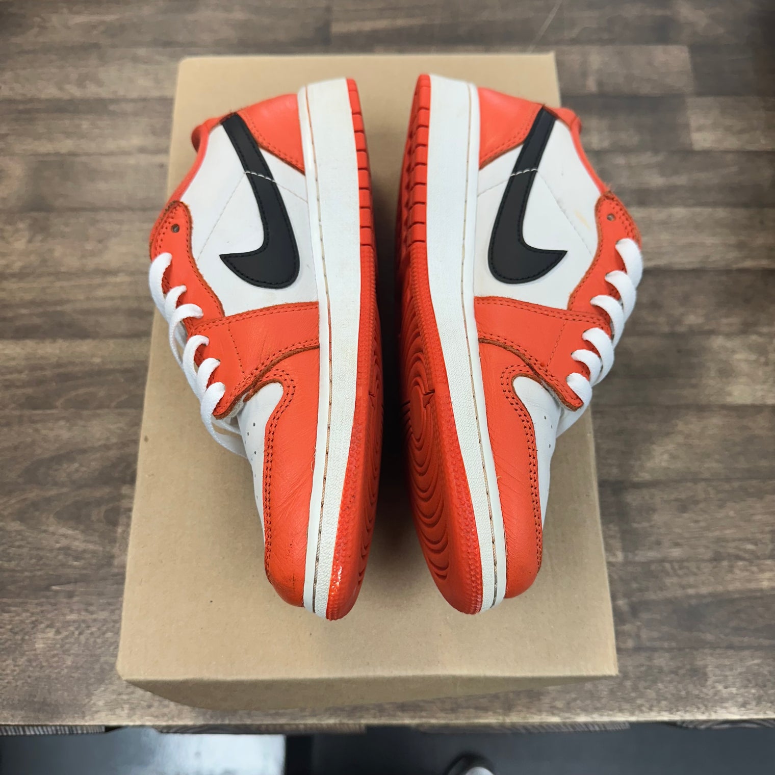 Jordan 1 Low Starfish (GS) (Used, No Box)