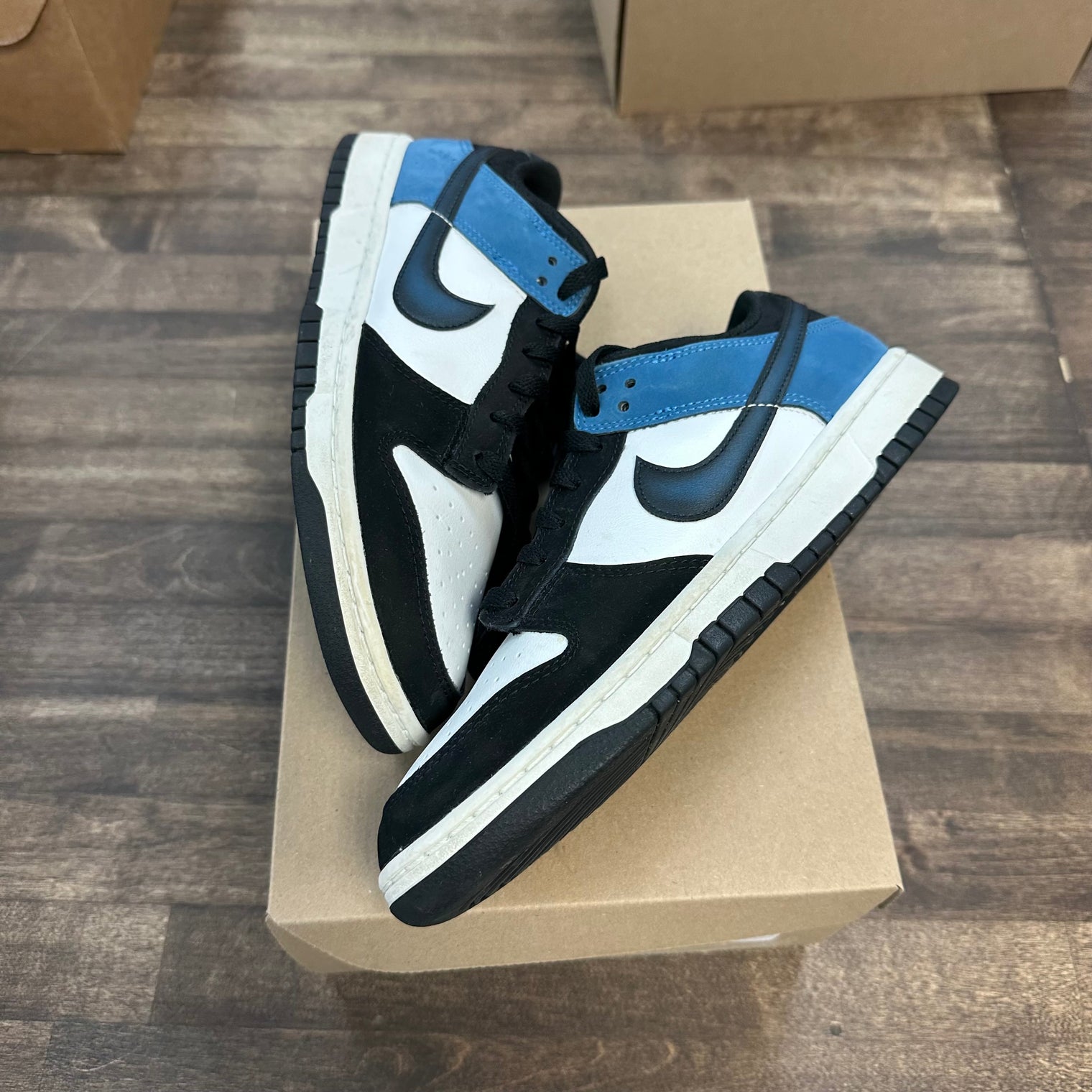 Industrial Blue Dunk Low (Used, No Box)